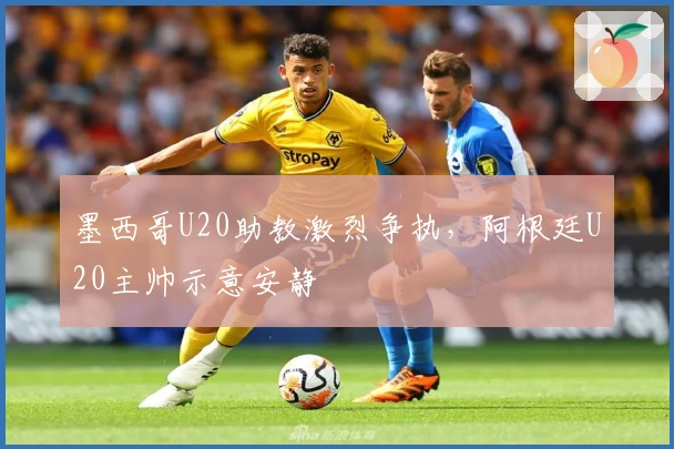 墨西哥U20助教激烈争执,阿根廷U20主帅示意安静